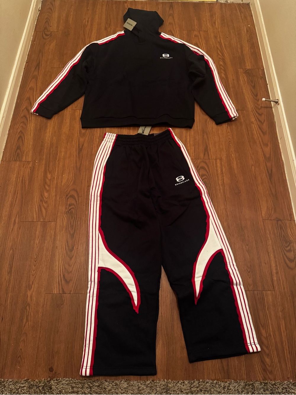 Balenciaga Cut Up SweatSuit
